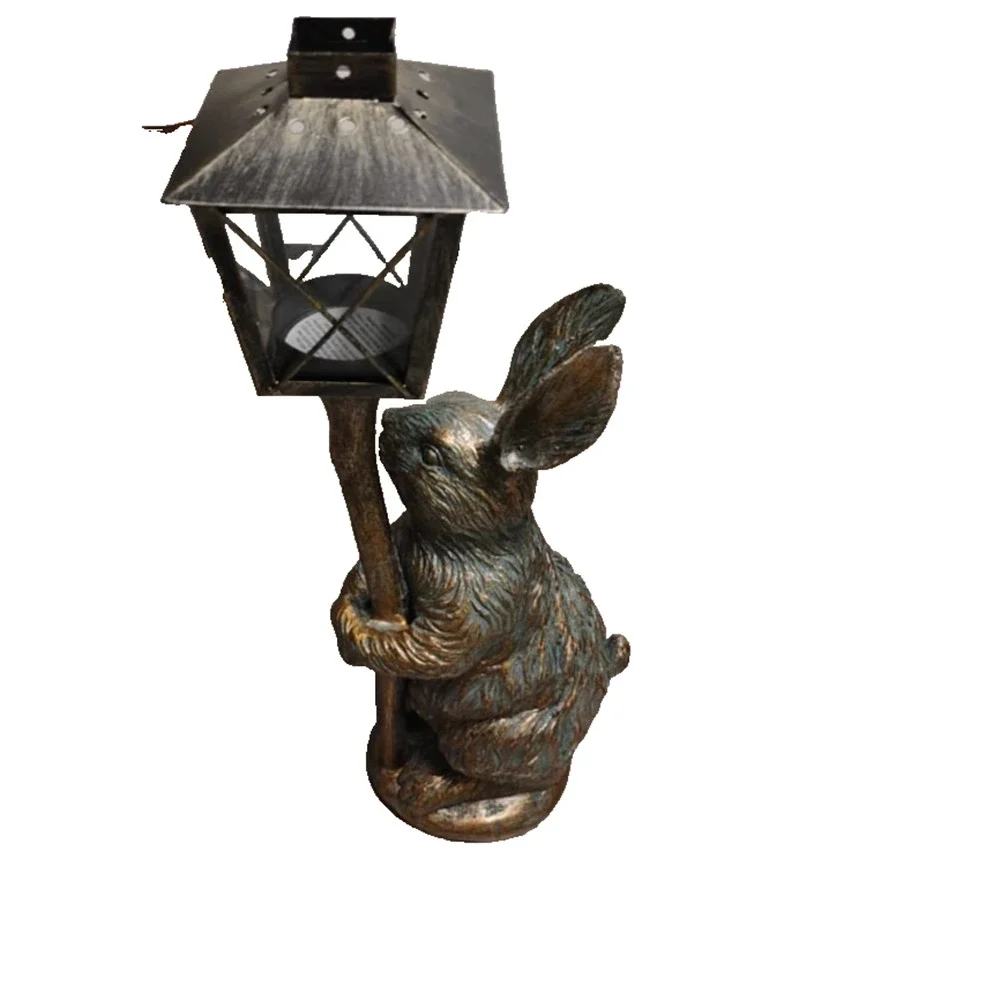 Garden Statues Outdoor – Rabbit Yard Decor, Bunny
